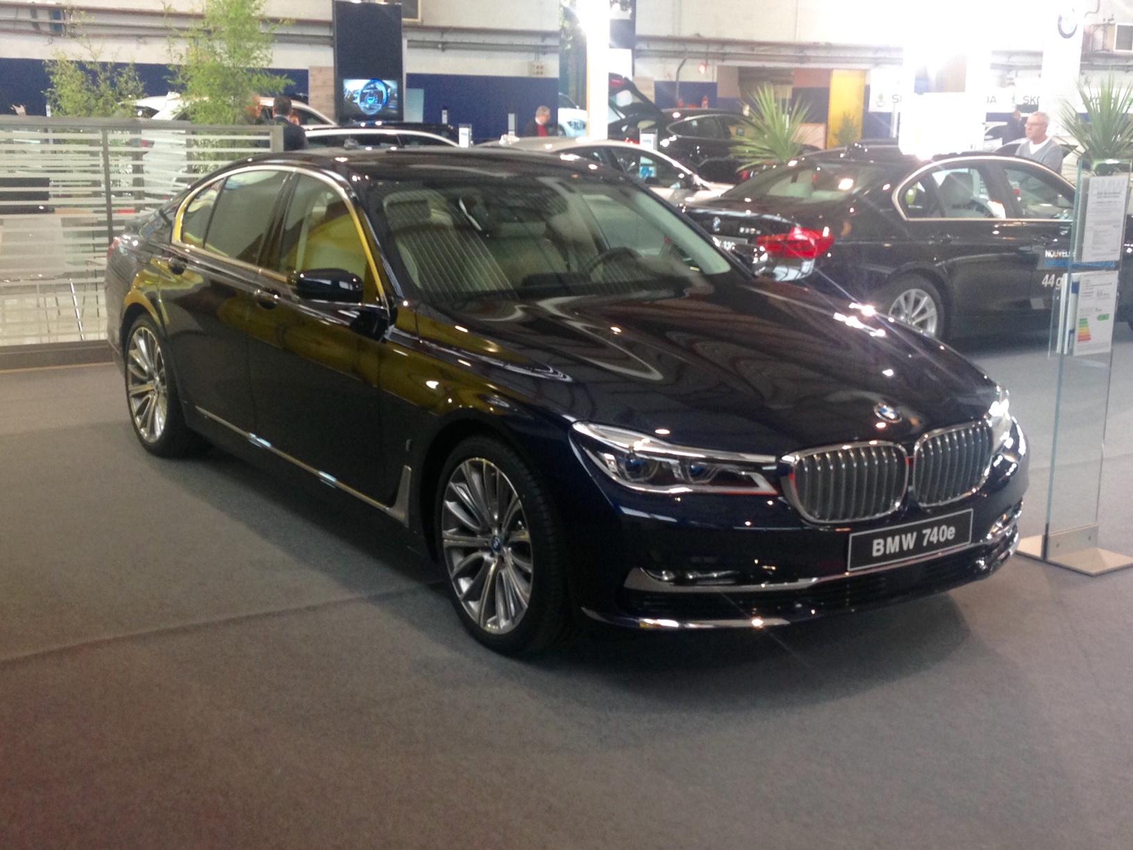 BMW serie 7 hybride lorient vannes quimper
