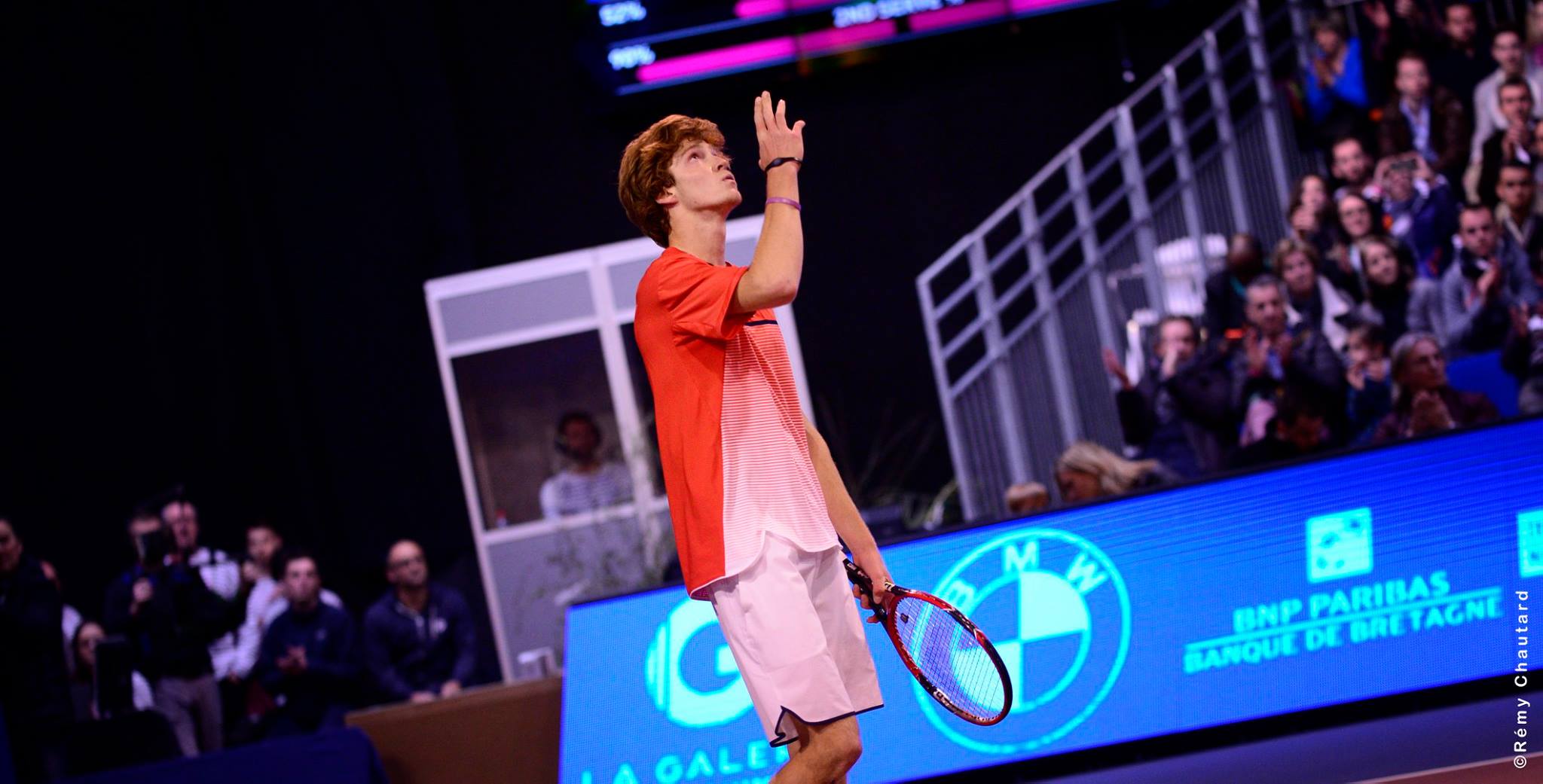 andrey rublev bmw xdrive quimper open de tennis